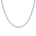 Moissanite Astrale Silver Necklace — Veyra