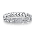 Moissanite Majesté Silver Bracelet — Kova
