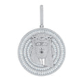Moissanite Pendant Necklace 925 Sterling Silver Platinum Plated Minimalist Luxury Necklace for Women GRA Certified