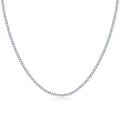 Moissanite Quiétude Silver Necklace — Veyra