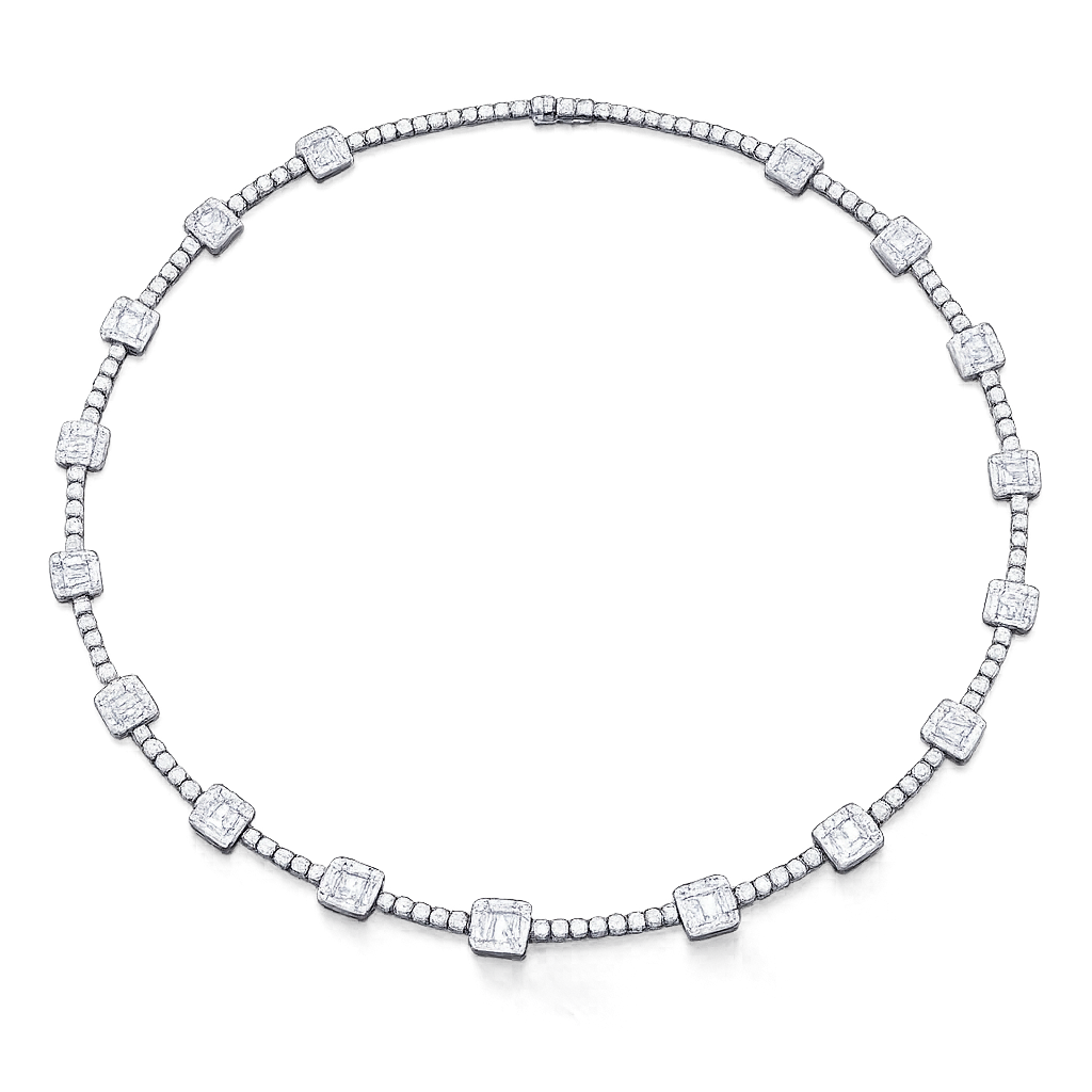 Moissanite Pendant Necklace 925 Sterling Silver Gold Plated Minimalist Luxury Necklace for Women GRA Certified