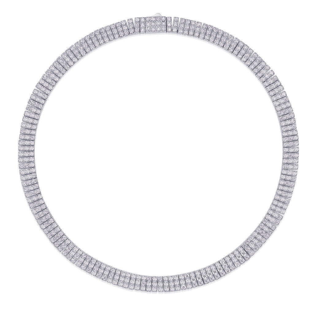Elegant Minimalist Jewelry Round Double Ring Pendant Necklace in 925 Sterling Silver