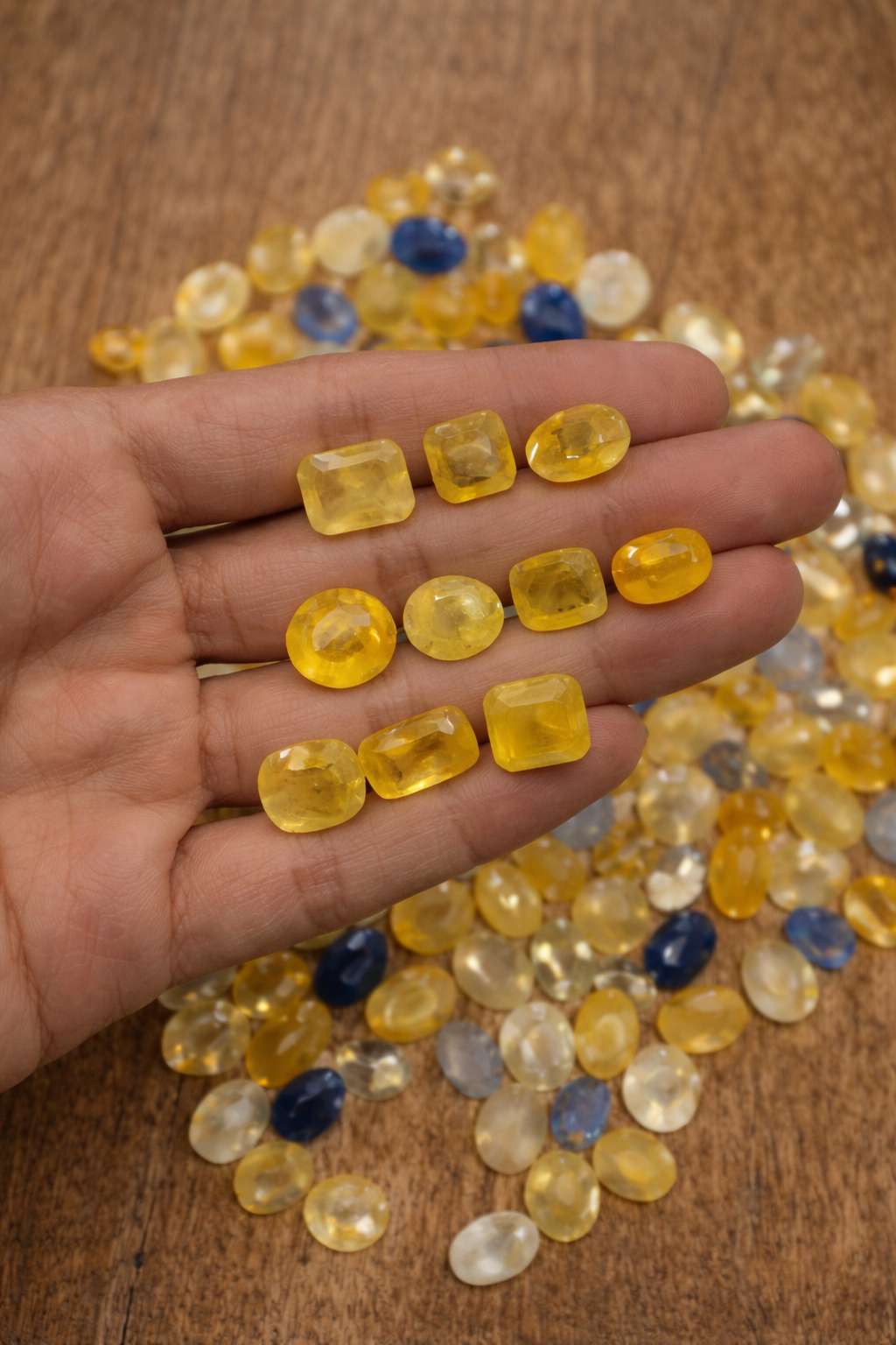 AAA Ceylon Yellow Sapphire | Natural Sri lanka Yellow Sapphire Gemstone | Loose Certified Gemstone for Ring, Pendant & Jewelry
