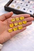 AAA Ceylon Yellow Sapphire | Natural Sri lanka Yellow Sapphire Gemstone | Loose Certified Gemstone for Ring, Pendant & Jewelry